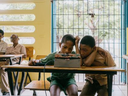 Digitally transformed school is where students have access to high-quality, curriculum-aligned digital learning resources 