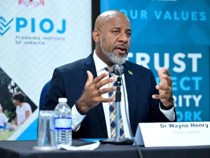 Dr Wayne Henry, director general of the Planning Institute of Jamaica.
