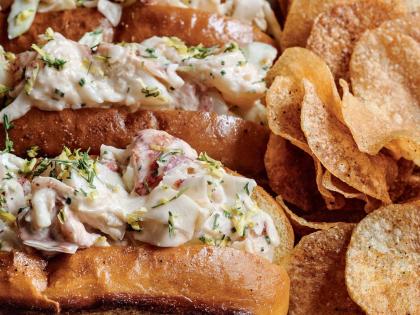  Lobster rolls from the cookbook ‘Home’ by Bryan Voltaggio. 