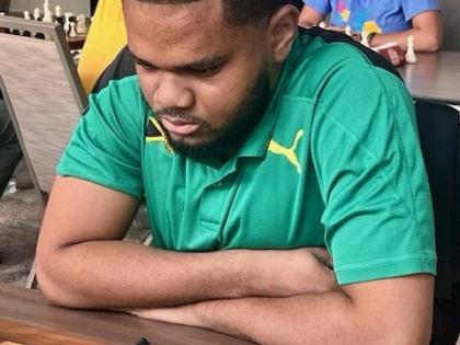 
FIDE Master Joshua Christie during the recent Magnificent Chess Open.  