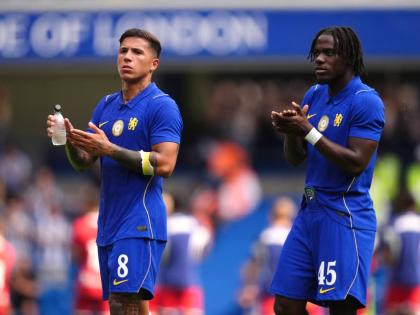 Chelsea’s Enzo Fernandez and Romeo Lavia. - AP photo
