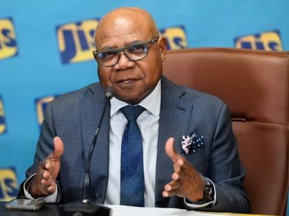 Tourism Minister, Edmund Bartlett, providing an update on visitor arrivals and tourism earnings during a Jamaica Information Service (JIS) Think Tank in St Andrew on Wednesday, September 2.