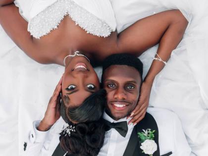 Eight years after first connecting as friends, college sweethearts Reneé and Malik are officially husband and wife.
