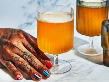 A cider cocktail from the book ‘Good Spirits’ by Tiffanie Barriere. 