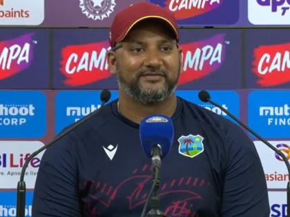  Ravi Rampaul speaking during a post-match press conference following the West Indies’ eight-wicket defeat by India in the second ODI.