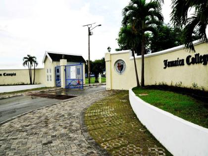 The entrance at Jamaica College on Old Hope Road in St Andrew.