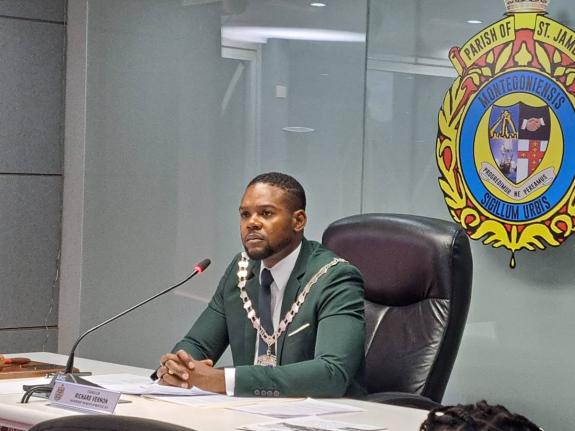 Montego Bay Mayor Richard Vernon.