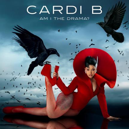 This album cover image released by Atlantic Records shows ‘Am I the Drama?’ by Cardi B. 
