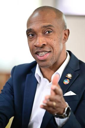 Professor Andrew Spencer, president of the Caribbean Maritime University. 