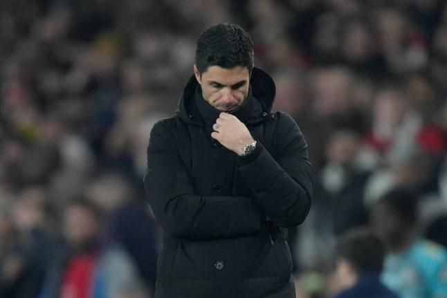 Arsenal’s Manager Mikel Arteta.  