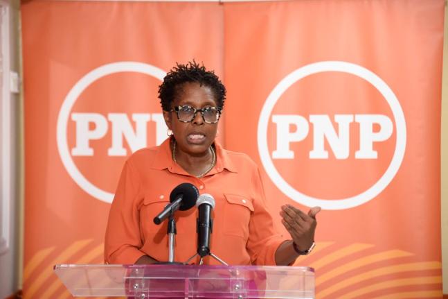 People's National Party chairman, Dr Angela Brown Burke. - File photo.