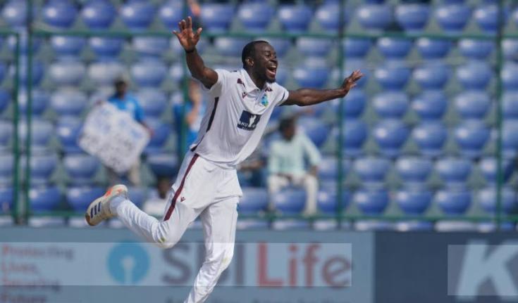 Anderson Phillip took three wickets to lead the West Indies bowling attack.