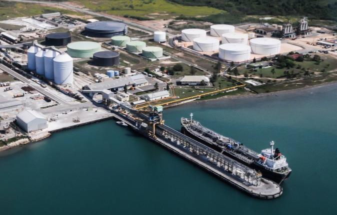 West Indies Petroleum South Terminal.