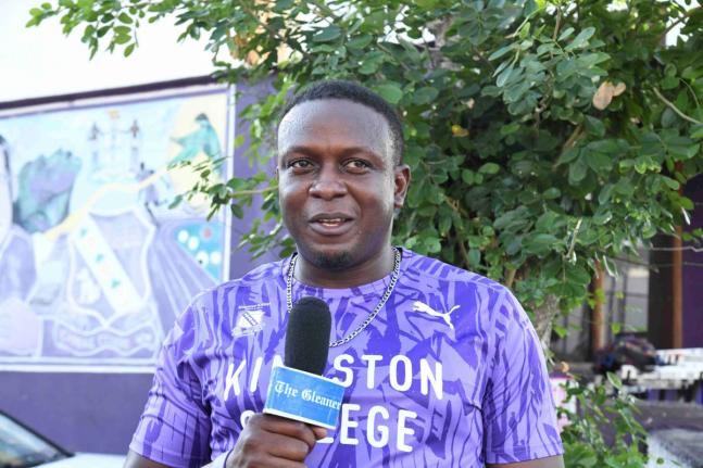 Richard Smith, head coach of Kingston College’s track and field team.