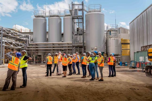 On January 25, 2023, a high-level delegation from the World Bank, Irish Revenue Commissioners and the Ministry of Finance and the Public Service toured the Red Stripe Jamaica brewery at Spanish Town Road, Kingston, and were briefed on the beer maker’s ma