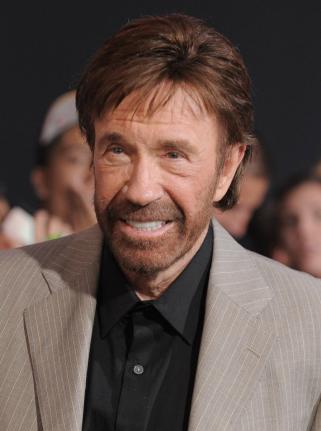 Chuck Norris attends the premiere for "The Expendables 2" on August 15, 2012 in Los Angeles. (Photo by Jordan Strauss/Invision/AP, File)