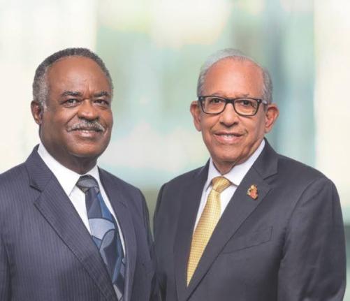 Robert Levy (right) and Gregory Shirley