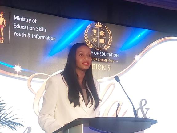Rhoda Crawford, Minister of State in the Ministry of Education, Skills, Youth and Information. - Herbert McKenis photo