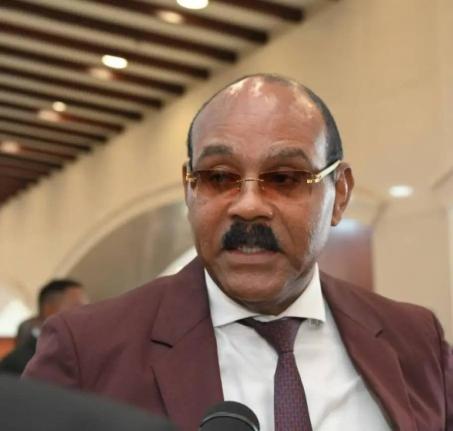 Prime Minister of Antigua and Barbuda, Gaston Browne. 