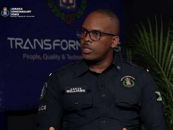 National Safe Schools Coordinator, Sergeant Andrew Williams, speaking on the Jamaica Constabulary Force (JCF) ‘Force for Good’ Podcast on August 30.

