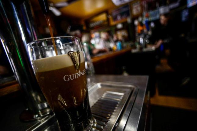 Two trailer truckloads of the famously creamy dark Guinness beer valued at 115,000 pounds (US$155,000) were stolen from a depot near Liverpool in northwest England, the Cheshire Constabulary said on Thursday.