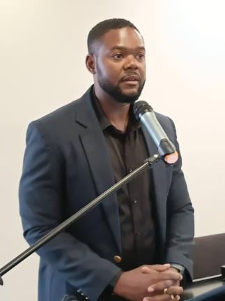 Montego Bay Mayor Richard Vernon addresses a World Habitat Day 2026 conference hosted by Community Management and Development (COMMAND) in Montego Bay, St James, on Monday. 