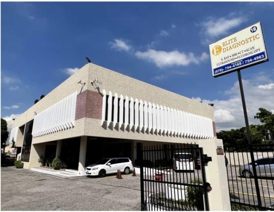 Elite Diagnostic’s office on Holborn Road in New Kingston.