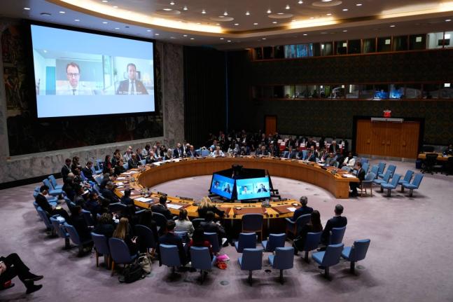 Sam Altman, CEO of OpenAI, speaks during a Security Council meeting on artificial intelligence at the 81st session of the United Nations General Assembly at United Nations headquarters, Wednesday, Sept. 23, 2026. (AP Photo/Yuki Iwamura)