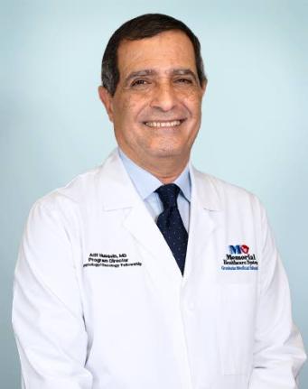 Dr Atif Hussein, a haematologist and oncologist at Memorial Cancer Institute, part of Memorial Healthcare System in South Florida.