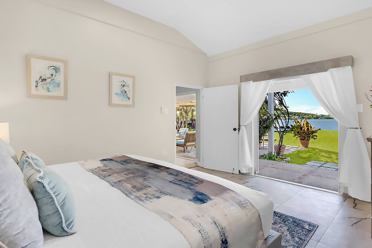 These bedrooms encourage immediate sleep.