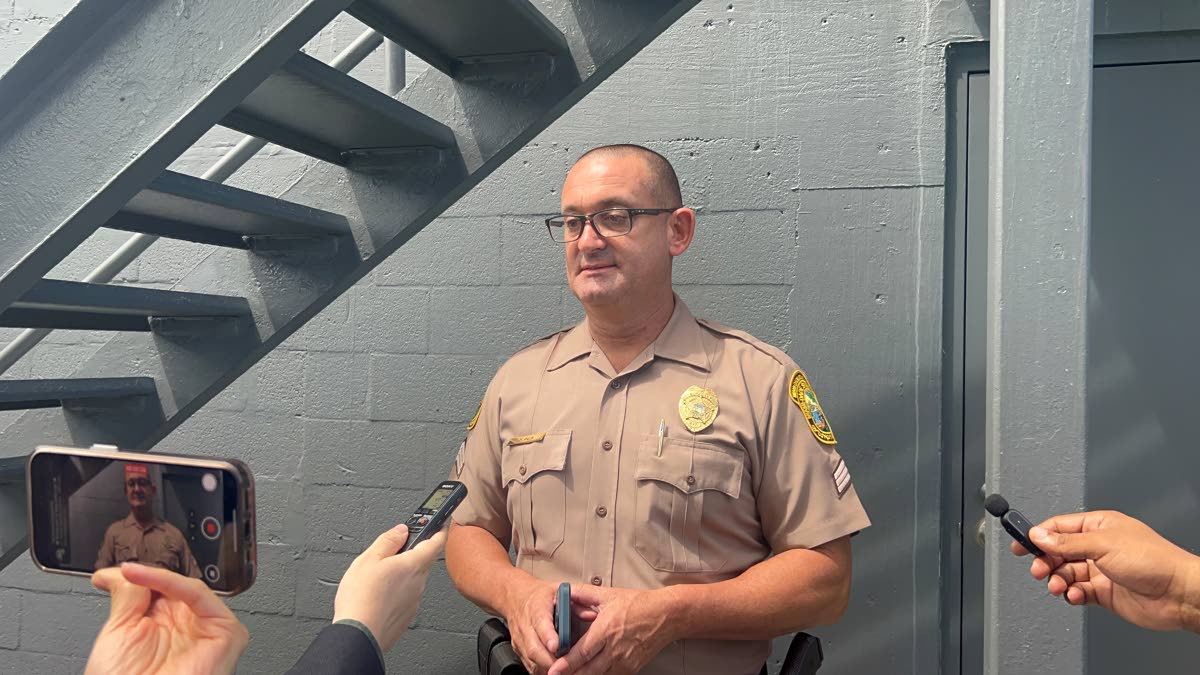 Sergeant Oscar Pla of Miami-Dade Police Department, Miami-Dade Public Safety Training Institute.