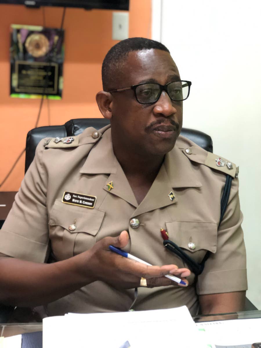 Senior Superintendent Wayne Cameron.