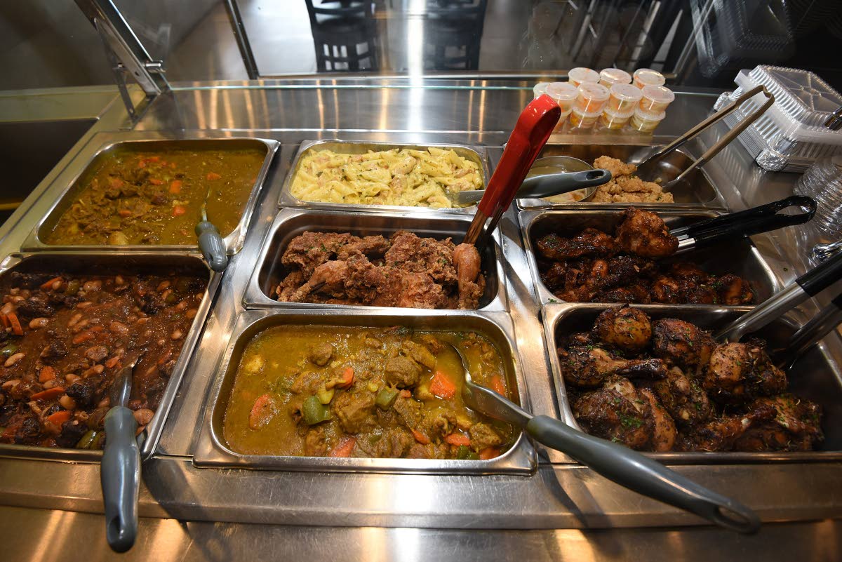 A selection of protein options available at Susie’s. 