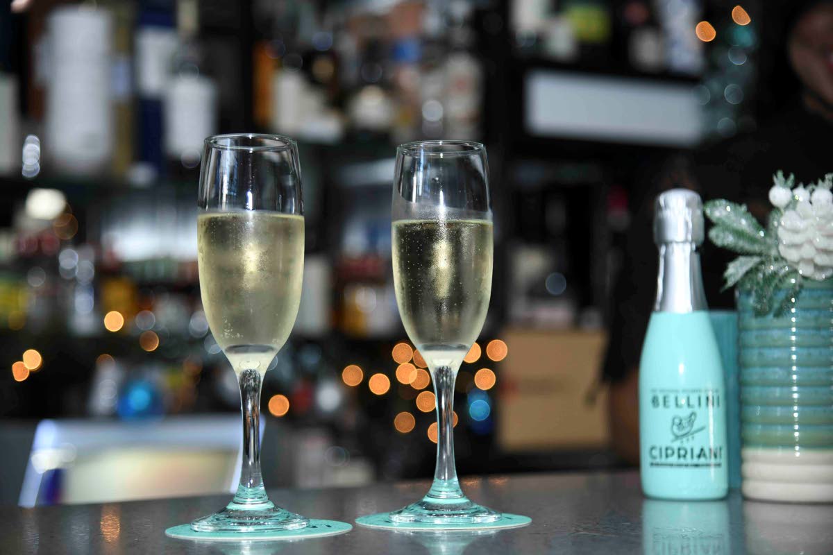Celebrate the new year with a glass of Cipriani Prosecco.