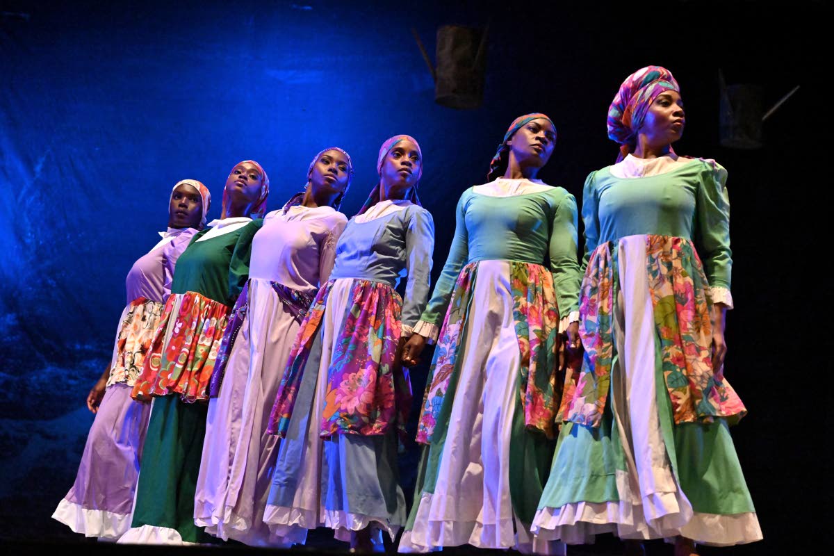 NDTC dancers perform ‘Kumina’.