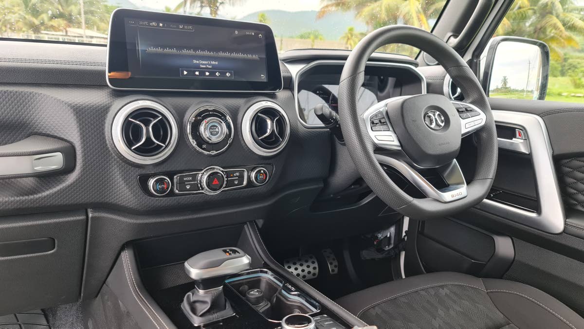 The of the interior BJ40. 