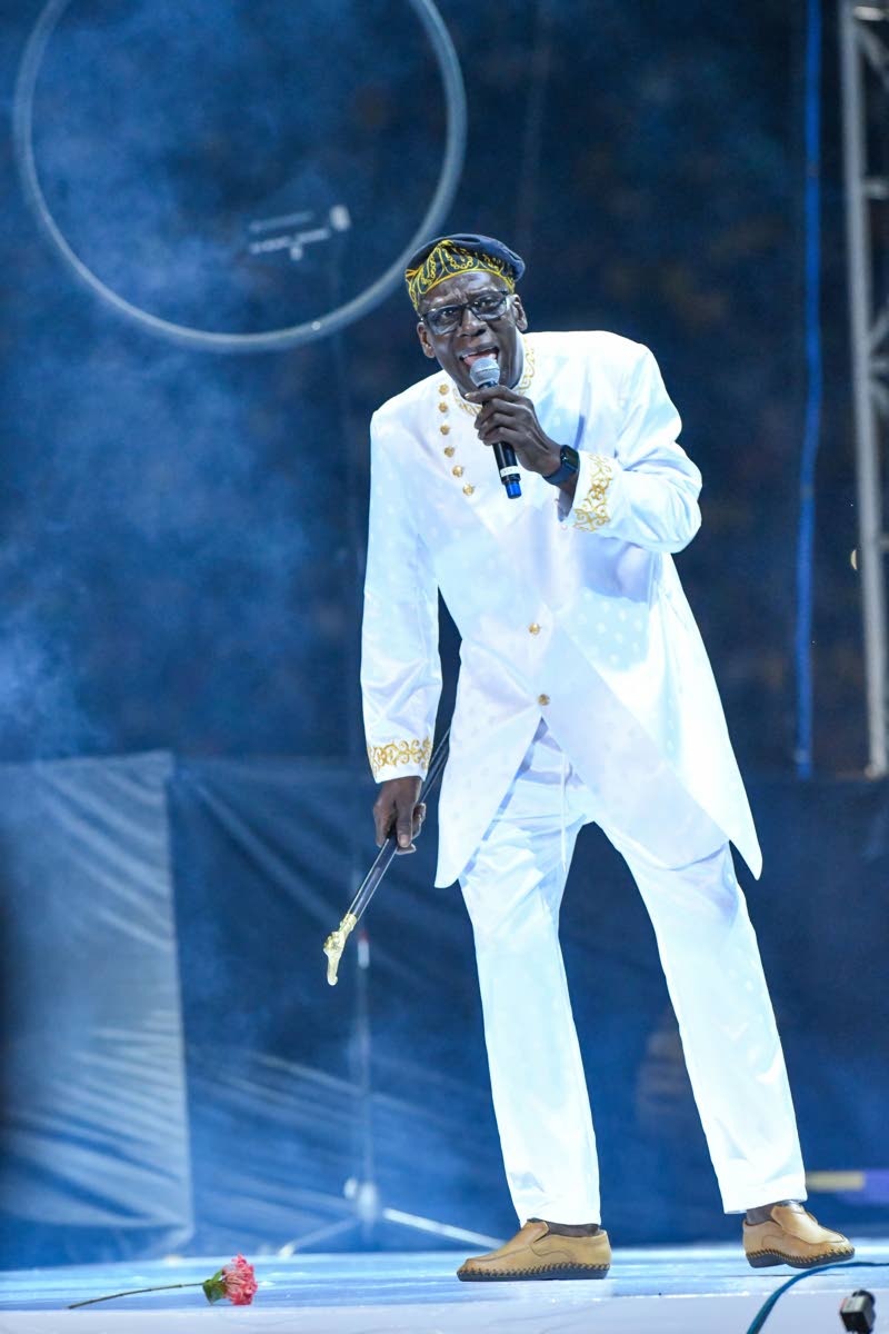 Leroy Sibbles performs at Jamaica’s 63rd Independence Grand Gala held at the National Stadium, August 6, 2025.