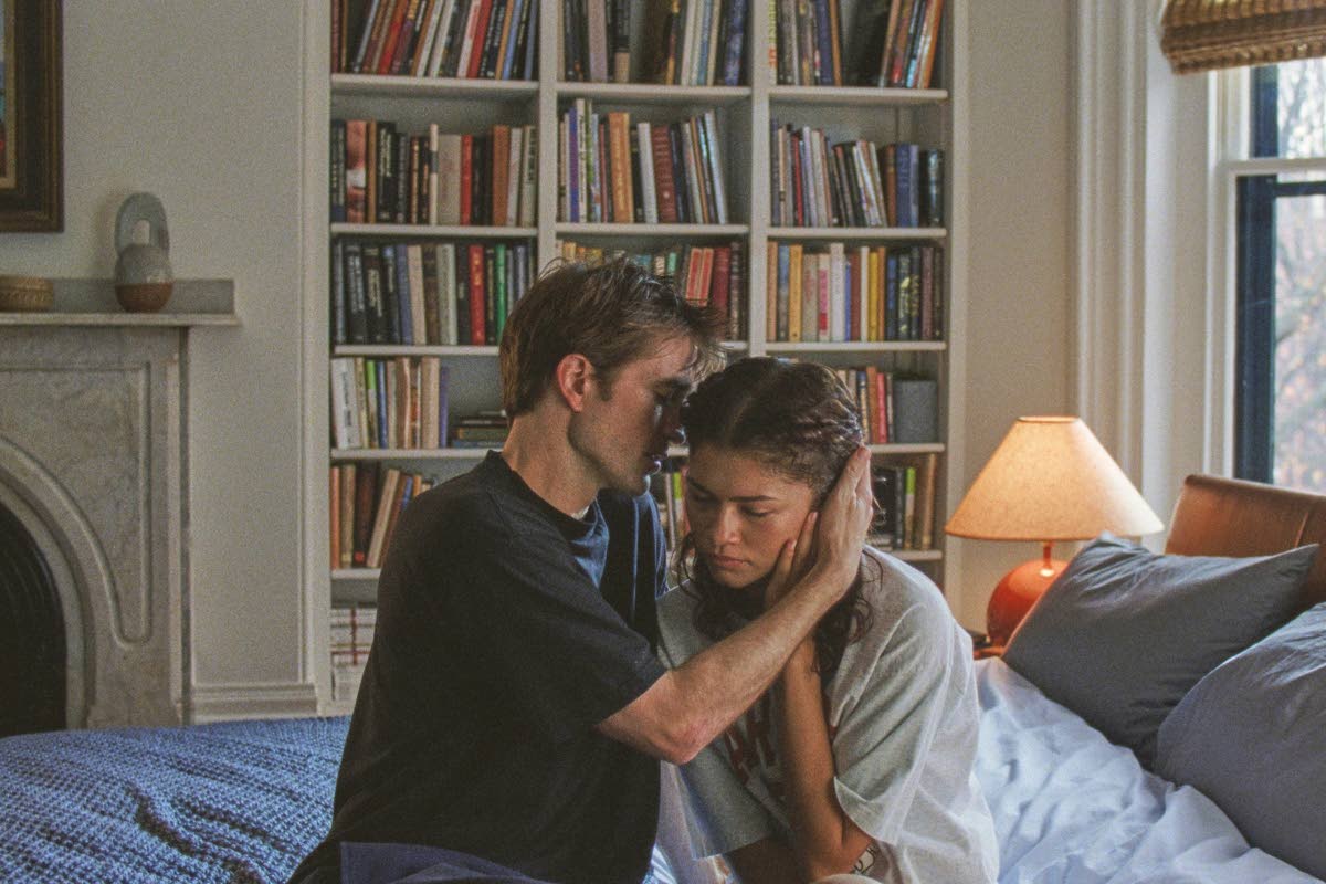  Robert Pattinson and Zendaya in a scene from ‘The Drama’. 