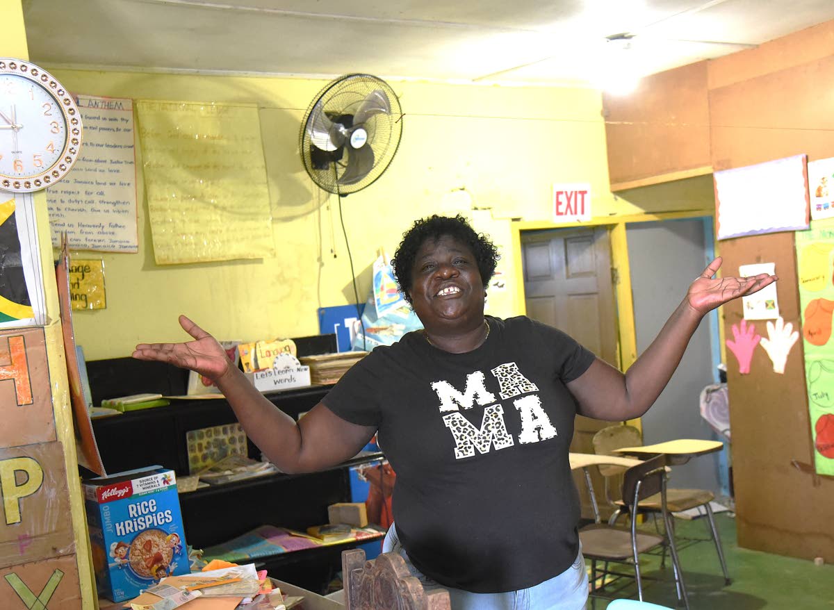 Jacqueline Campbell, principal of Pleasant Hill Early Childhood Education Institution, needs more support as the new school year approaches. 