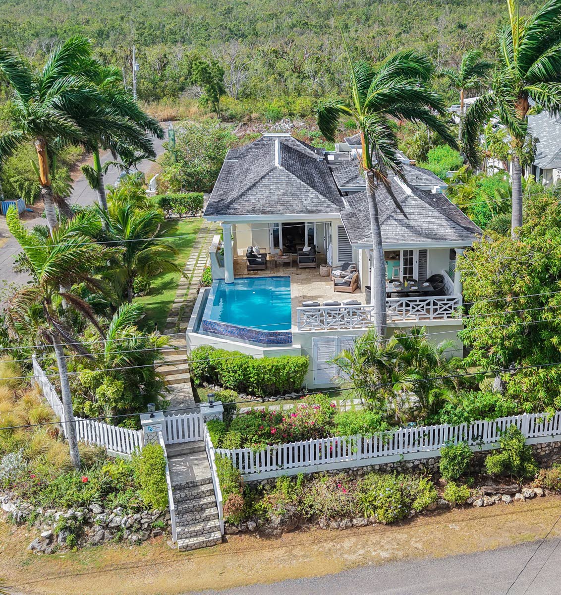 The owners spent many years pursuing their lifelong dream of finding this house.