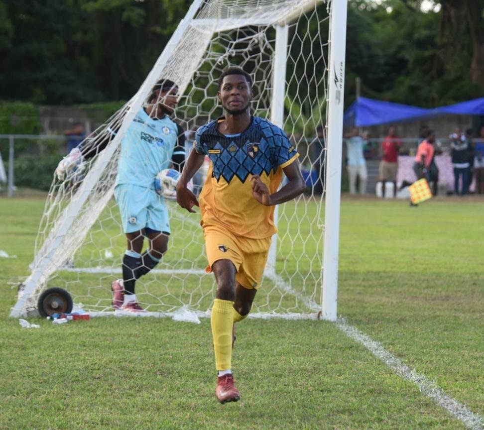 
Racing United’s Tajay Grant.