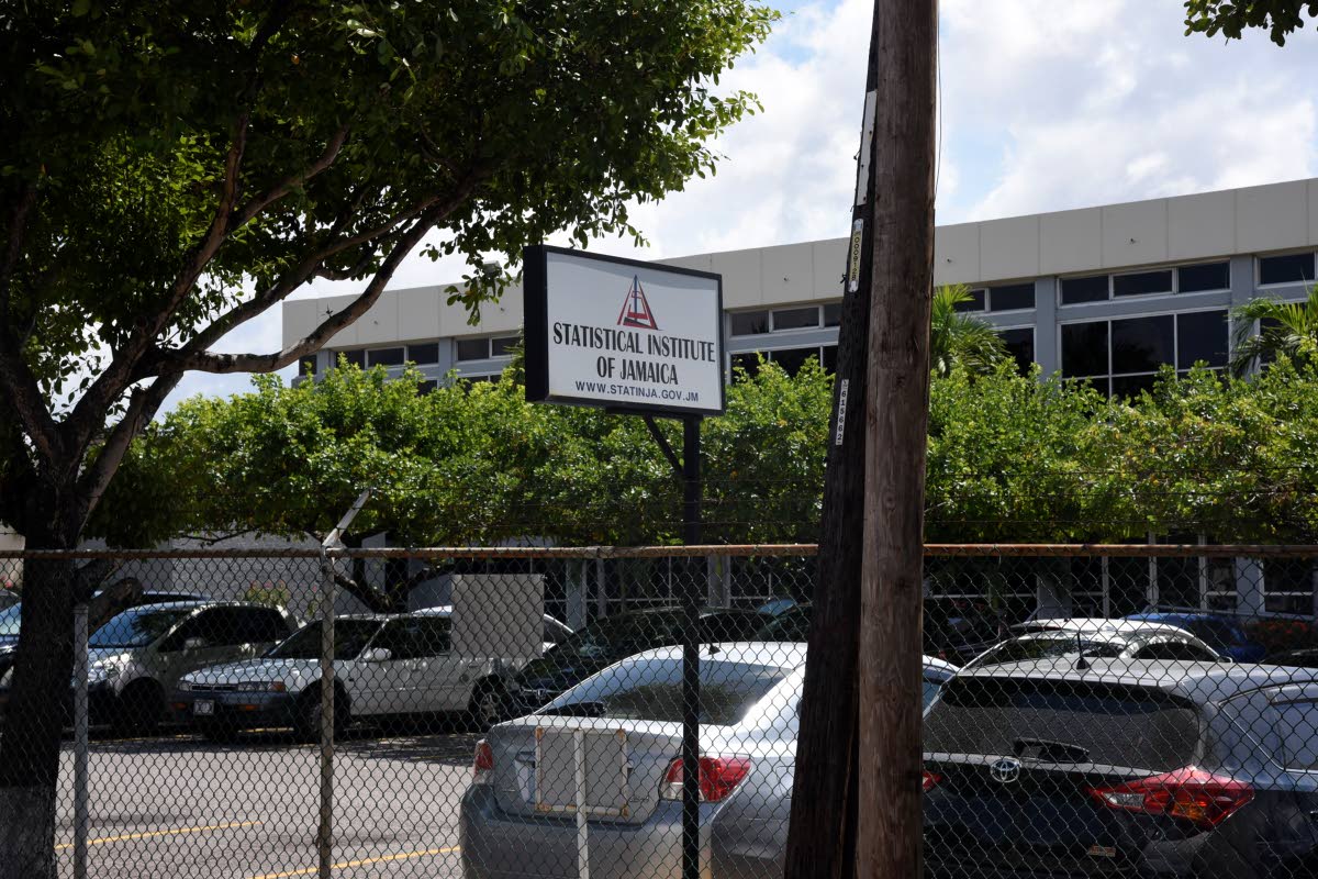 The office of the Statistical Institute of Jamaica in St Andrew.
