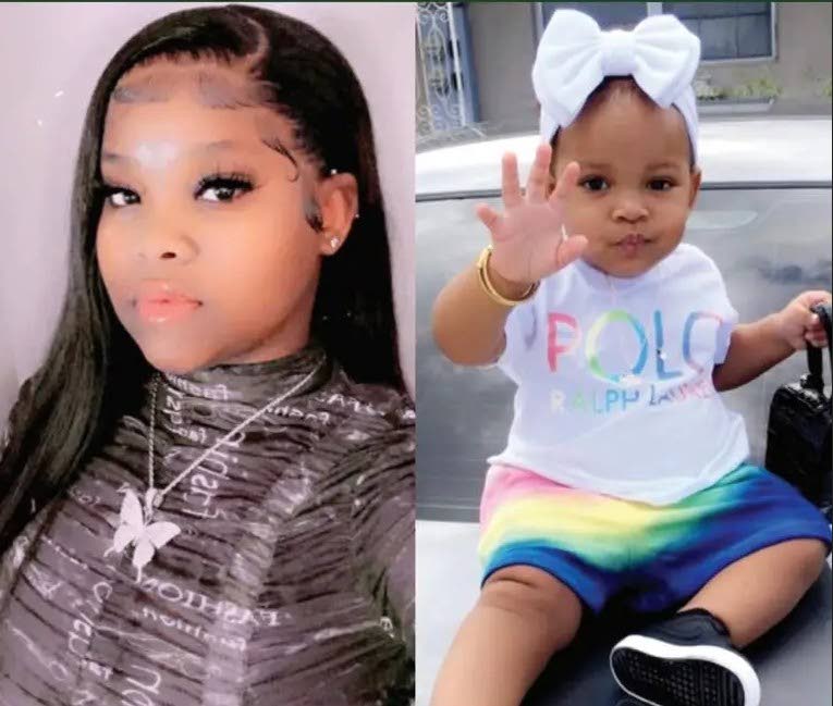 Massania Malcolm and her daughter, Jordania Reid.  