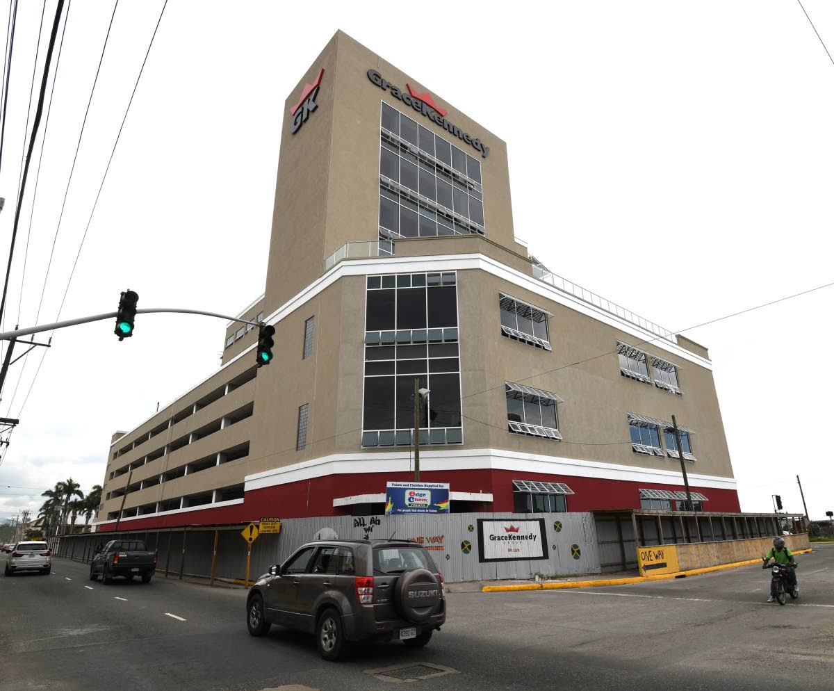 The GraceKennedy building in downtown Kingston.