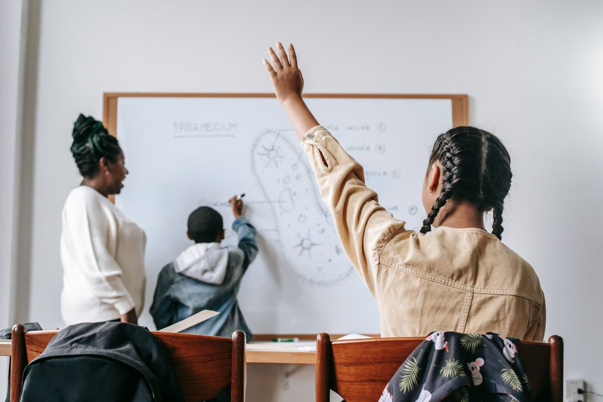 Representational image of students in a classroom