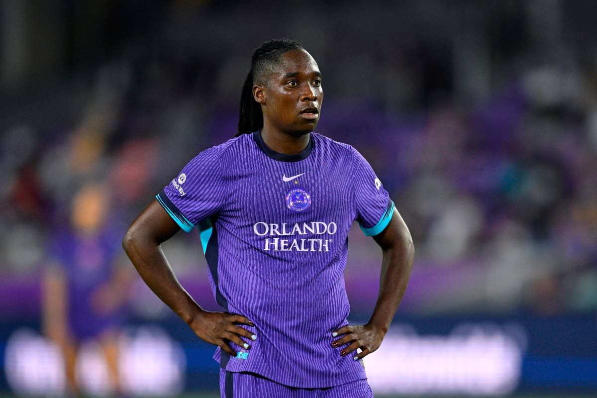 Orlando Pride forward Barbra Banda. 