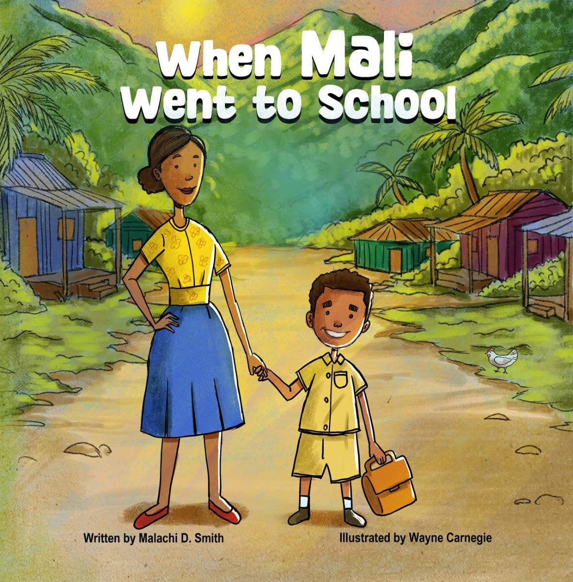 Cover of Mali off to school.