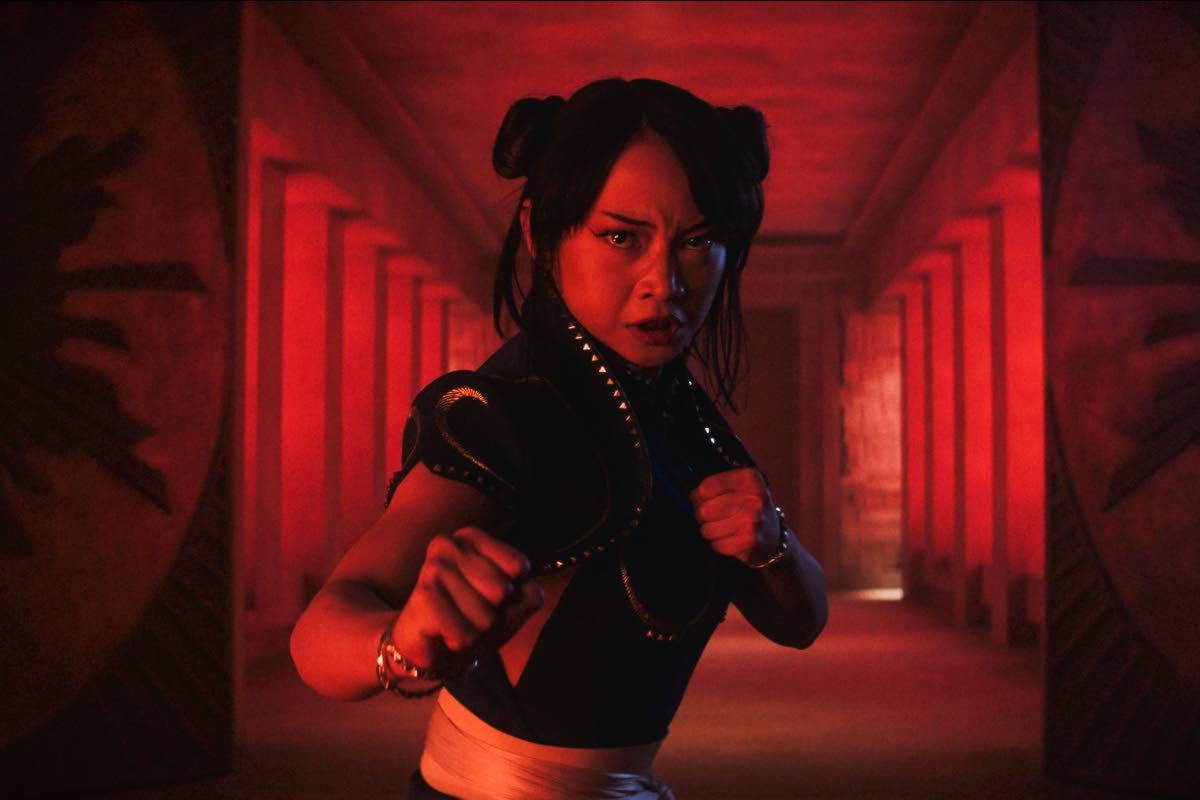 Callina Liang in a scene from ‘Street Fighter’. 