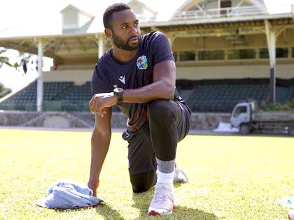 Ojay Shields, at the West Indies High Performance Camp in Antigua.