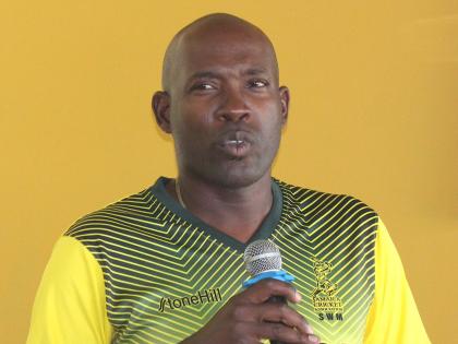 Jamaica women’s coach Shane Brooks.